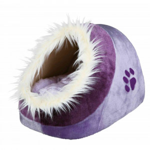 Trixie Minou Cave suņu kaķu guļvieta Violet 35x26x41cm
